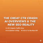 The Great CTR Crash: How Google’s AI Overviews Are Forcing a New E-E-A-T-Driven SEO Revolution