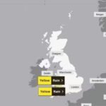 UK weather: Flooding fears as nearly one month’s rain to batter parts of country in hours